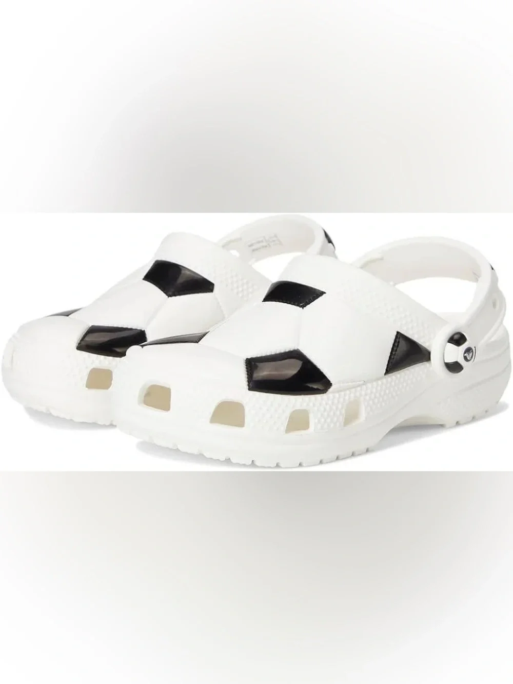 crocs classic soccer ball clogs
